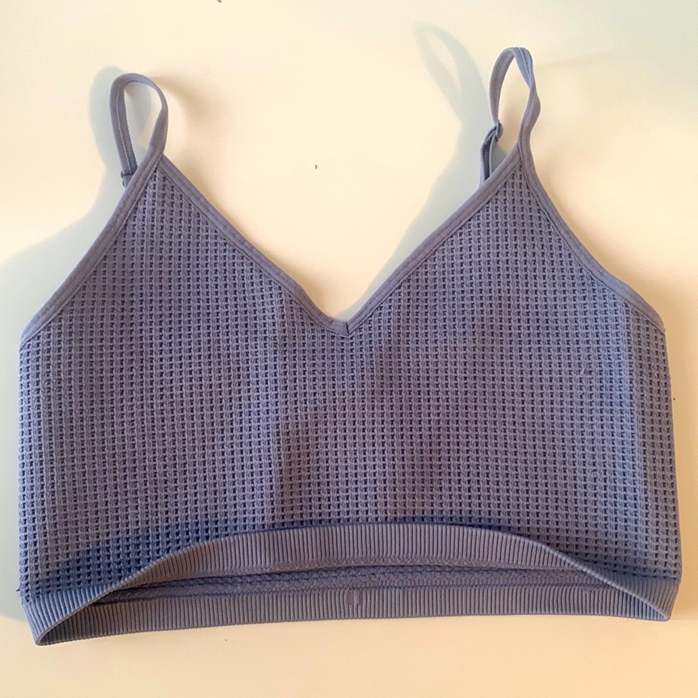 Bozzolo Crop Top, Size Small, Colour Blue/Purple, never worn.